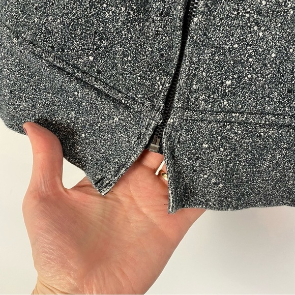Lululemon Scuba Hoodie Jacket Full Zip Womens 4 Small Gray Black Speckle Pockets - Picture 10 of 12